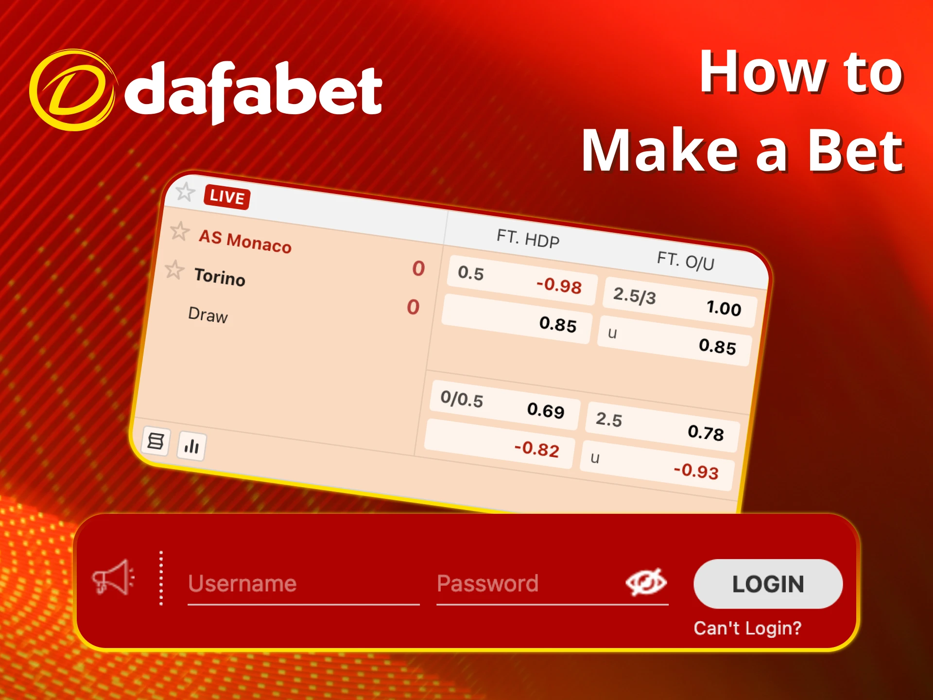 Learn betting basics easily on Dafabet.