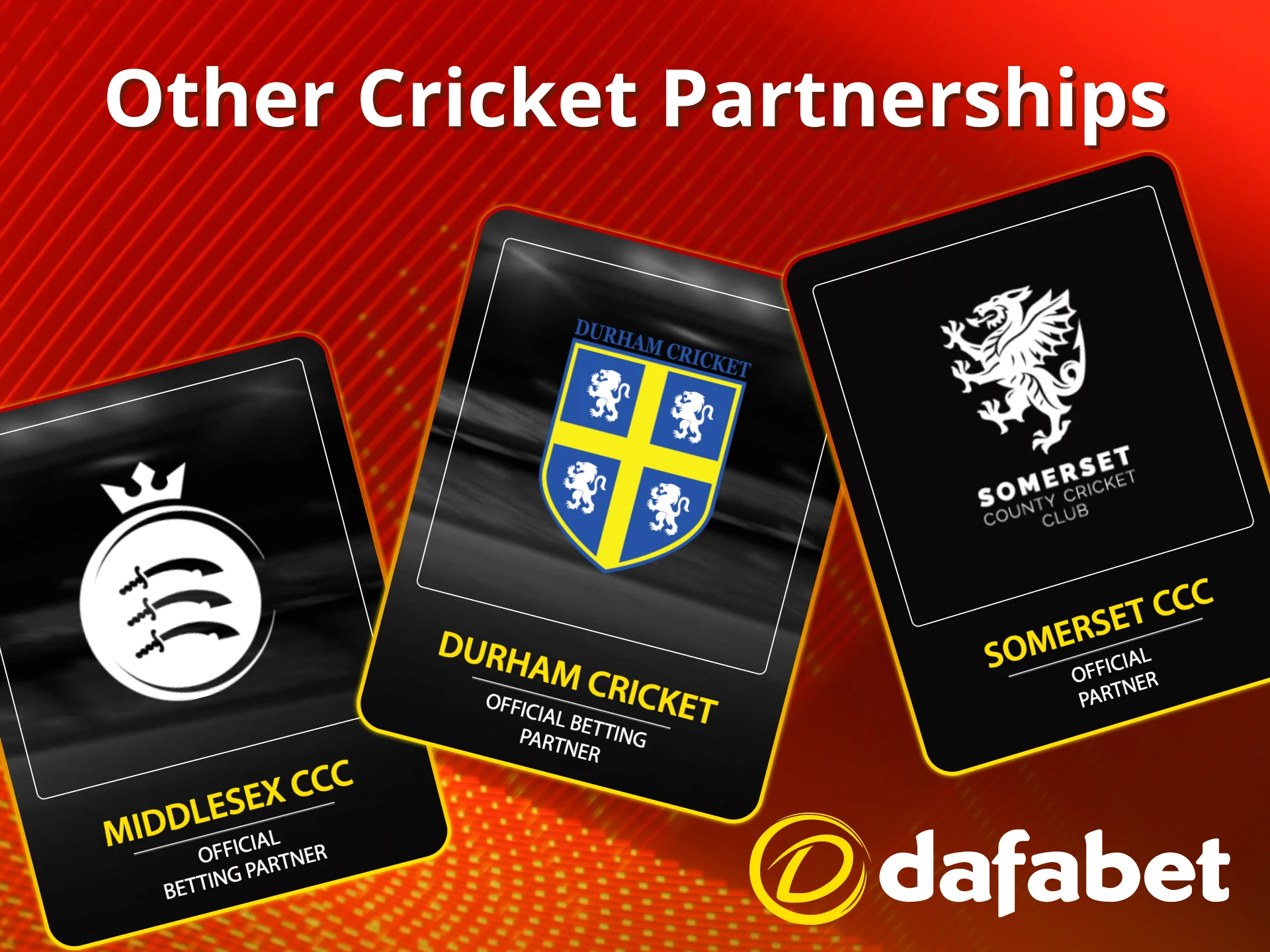 Discover more partners at Dafabet.