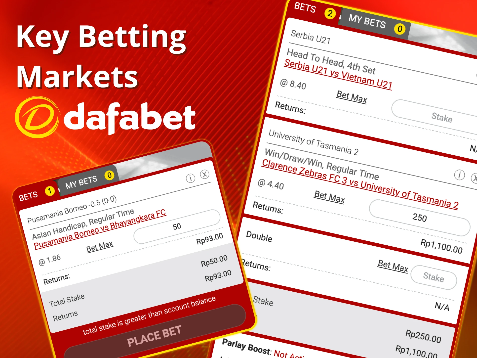 Explore volleyball betting markets at Dafabet.